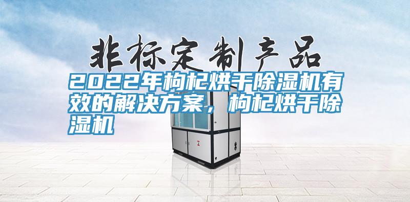 2022年枸杞烘干除湿机有效的解决方案，枸杞烘干除湿机