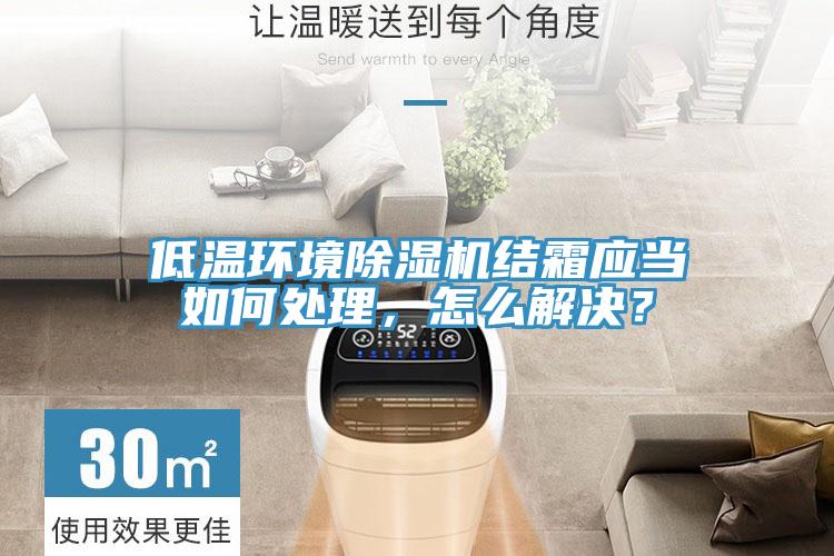 低温环境除湿机结霜应当如何处理，怎么解决？