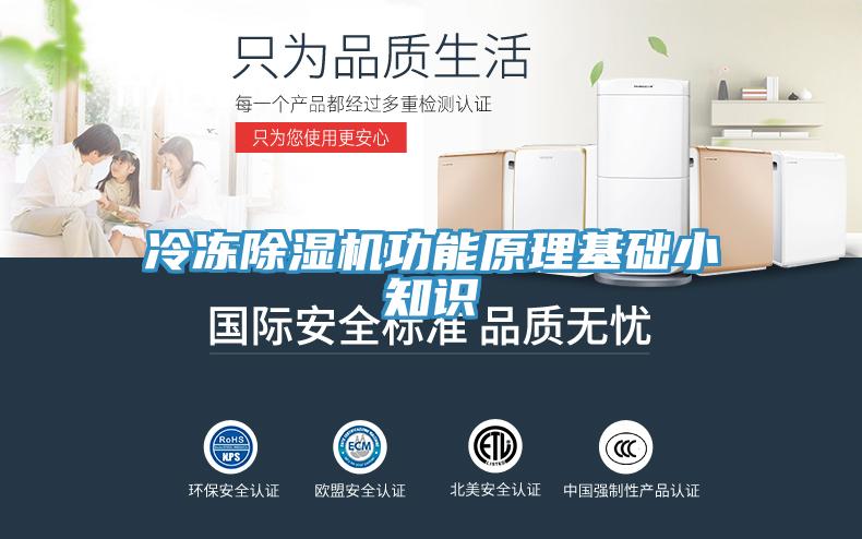 冷冻除湿机功能原理基础小知识