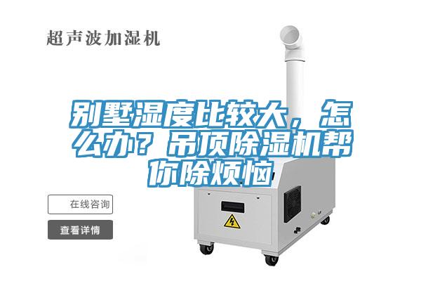 别墅湿度比较大，怎么办？吊顶除湿机帮你除烦恼