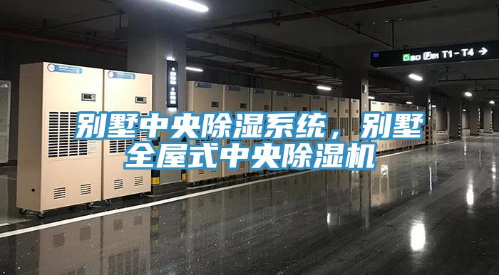 别墅中央除湿系统，别墅全屋式中央除湿机