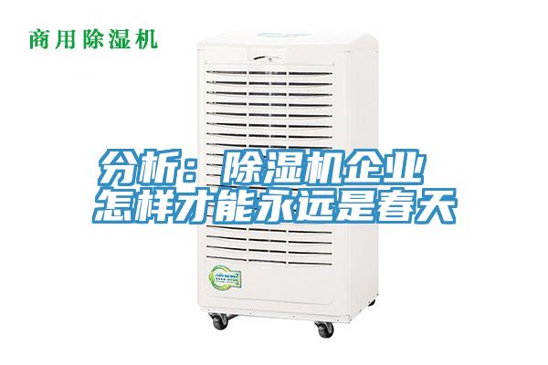 分析：除湿机企业 怎样才能永远是春天