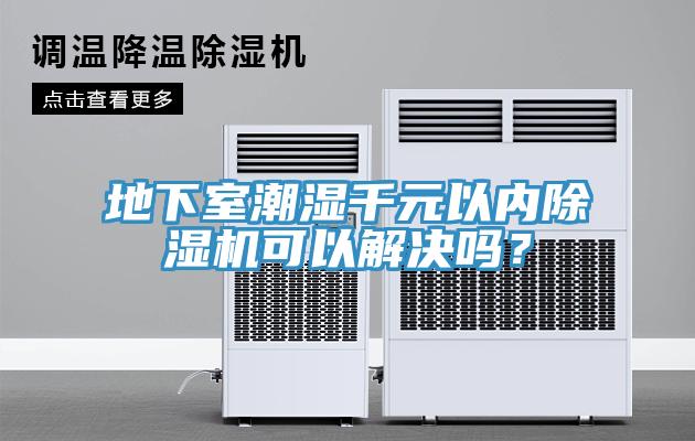 地下室潮湿千元以内除湿机可以解决吗？