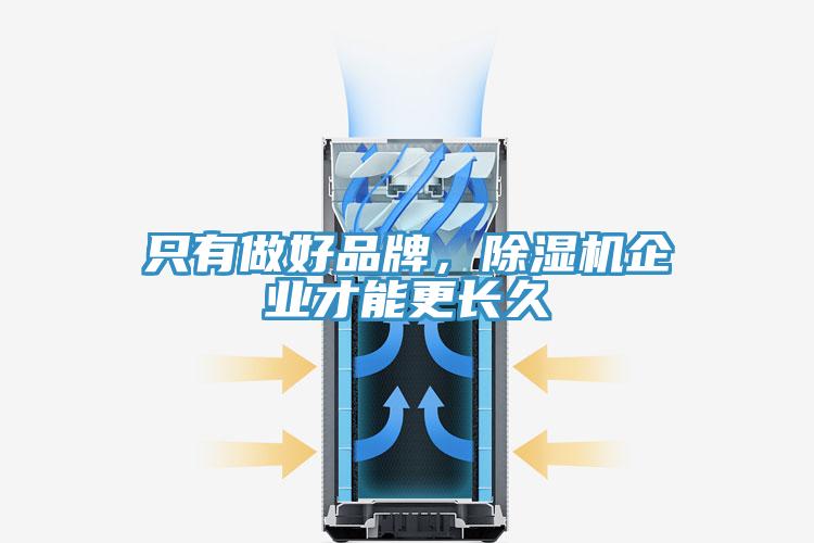只有做好品牌，除湿机企业才能更长久