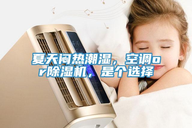 夏天闷热潮湿，空调or除湿机，是个选择