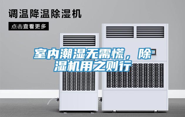 室内潮湿无需慌，除湿机用之则行