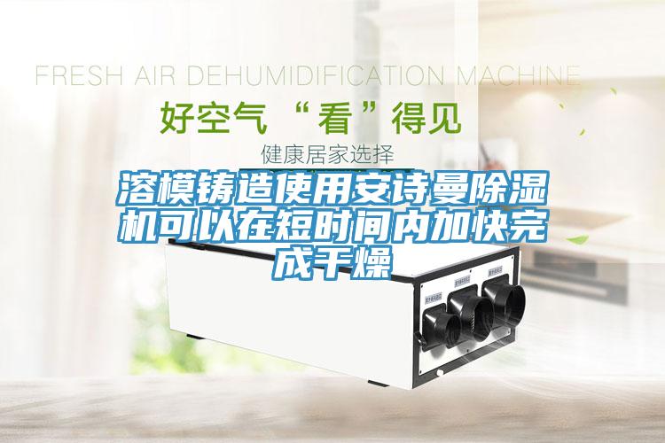 溶模铸造使用安诗曼除湿机可以在短时间内加快完成干燥