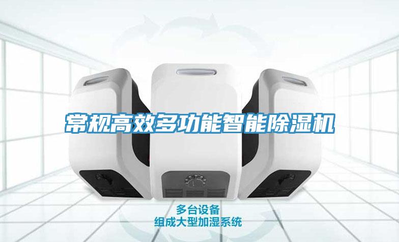 常规高效多功能智能除湿机