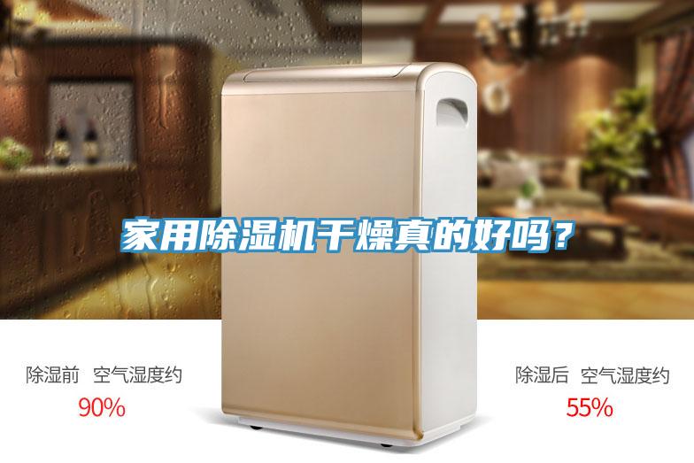 家用除湿机干燥真的好吗？