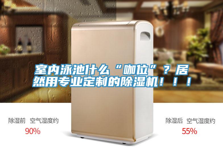 室内泳池什么“咖位”？居然用专业定制的除湿机！！！