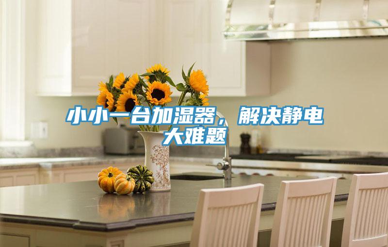 小小一台加湿器，解决静电大难题