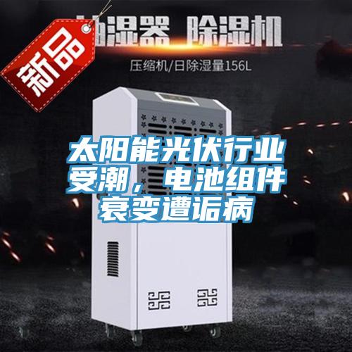 太阳能光伏行业受潮，电池组件衰变遭诟病