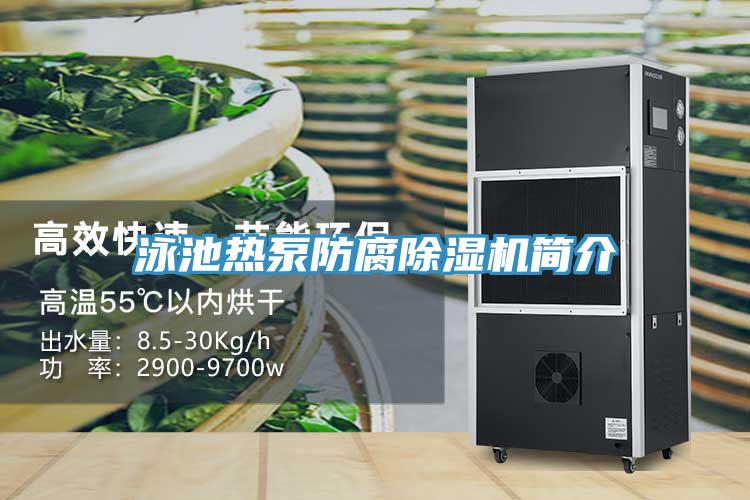 泳池热泵防腐除湿机简介