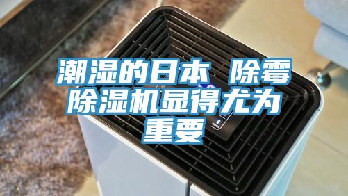 潮湿的日本 除霉除湿机显得尤为重要