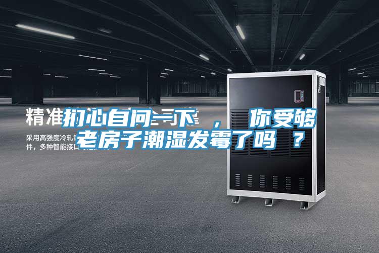 扪心自问一下 ， 你受够老房子潮湿发霉了吗 ？