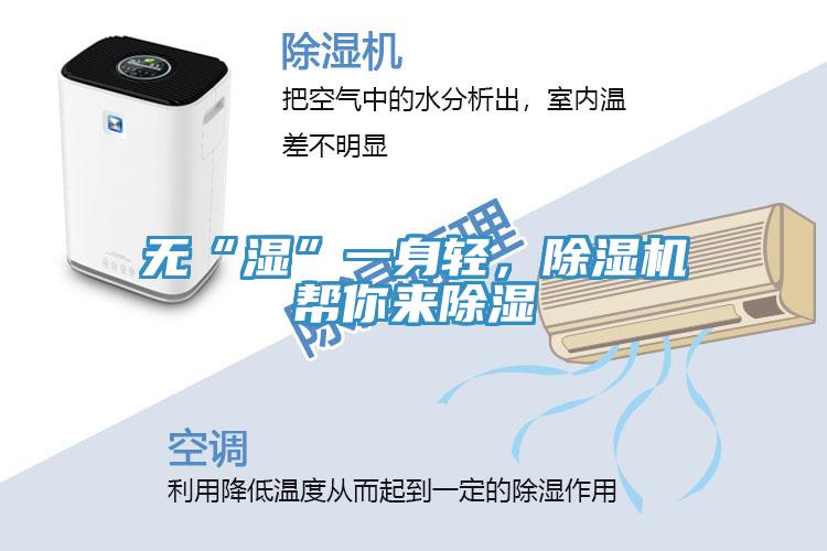 无“湿”一身轻，除湿机帮你来除湿
