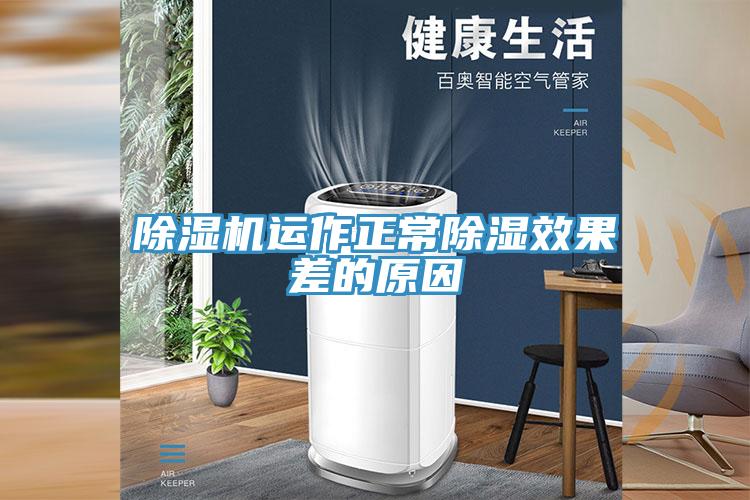 除湿机运作正常除湿效果差的原因