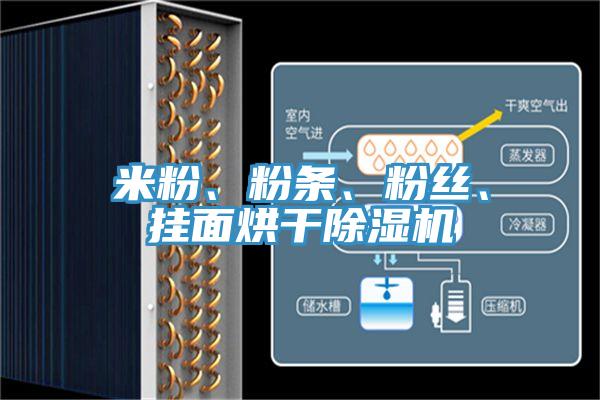 米粉、粉条、粉丝、挂面烘干除湿机