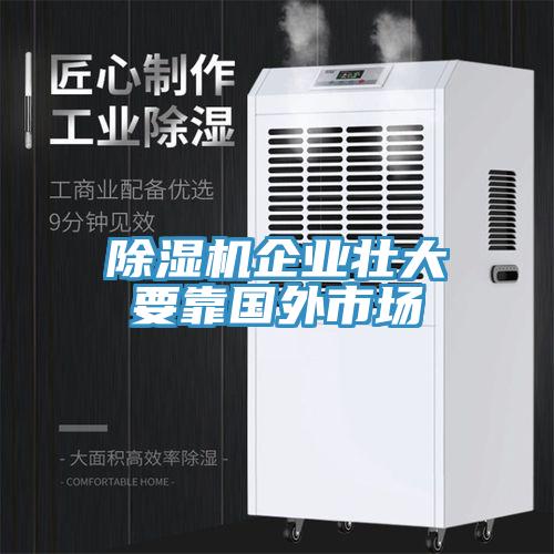 除湿机企业壮大要靠国外市场