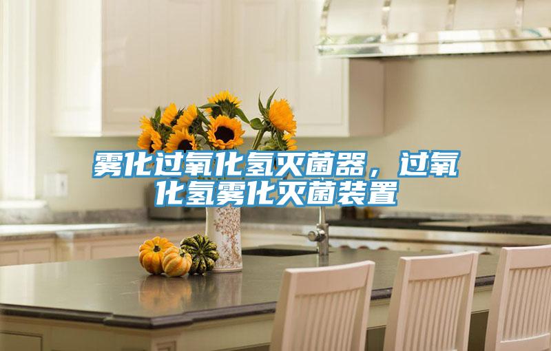 雾化过氧化氢灭菌器，过氧化氢雾化灭菌装置