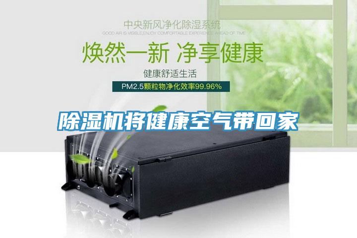 除湿机将健康空气带回家