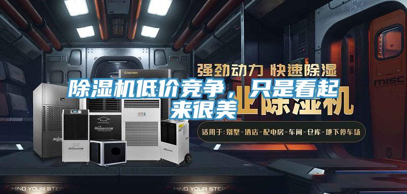 除湿机低价竞争，只是看起来很美