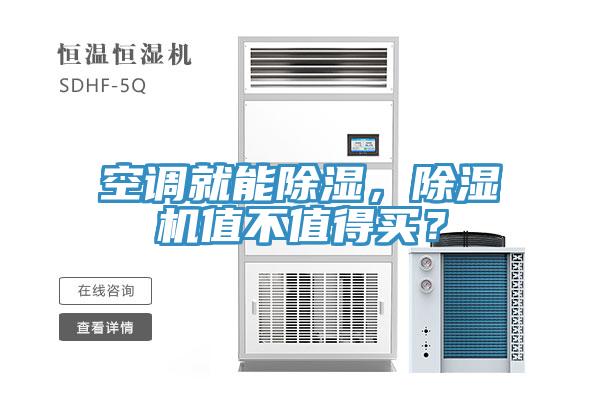 空调就能除湿，除湿机值不值得买？