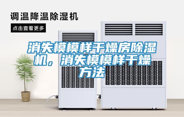 消失模模样干燥房除湿机，消失模模样干燥方法