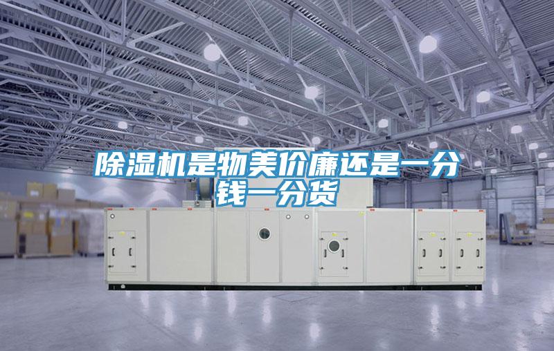 除湿机是物美价廉还是一分钱一分货