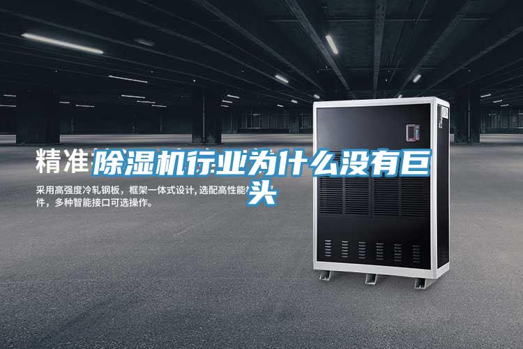 除湿机行业为什么没有巨头