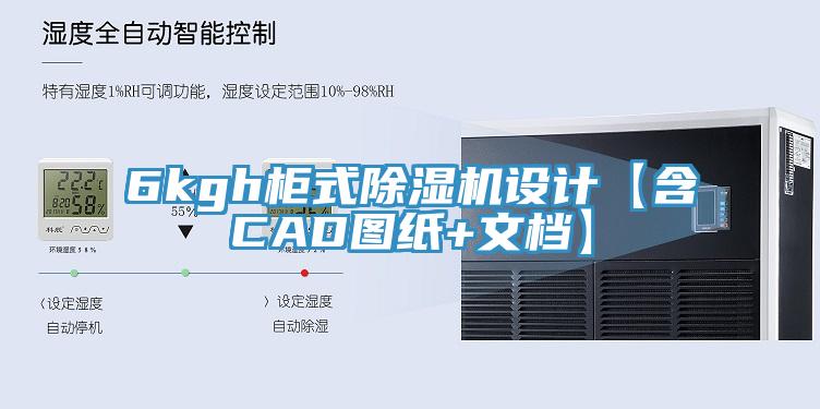 6kgh柜式除湿机设计【含CAD图纸+文档】