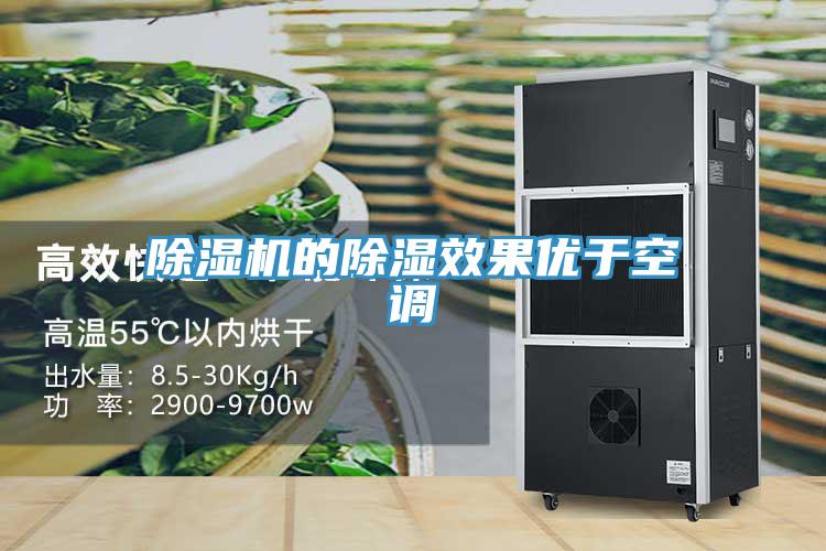 除湿机的除湿效果优于空调