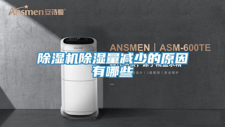 除湿机除湿量减少的原因有哪些