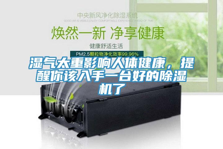 湿气太重影响人体健康，提醒你该入手一台好的除湿机了