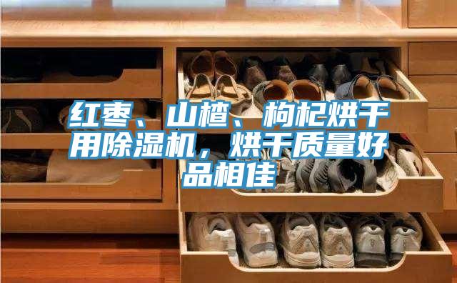 红枣、山楂、枸杞烘干用除湿机，烘干质量好品相佳