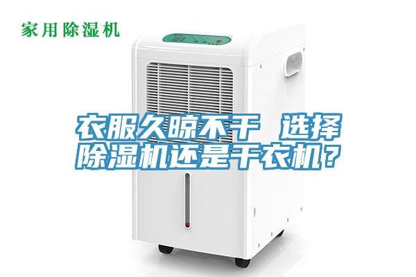 衣服久晾不干 选择除湿机还是干衣机？