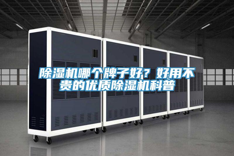 除湿机哪个牌子好？好用不贵的优质除湿机科普