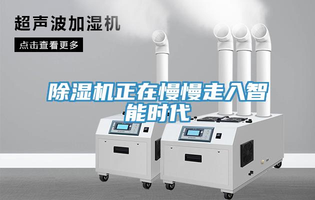 除湿机正在慢慢走入智能时代