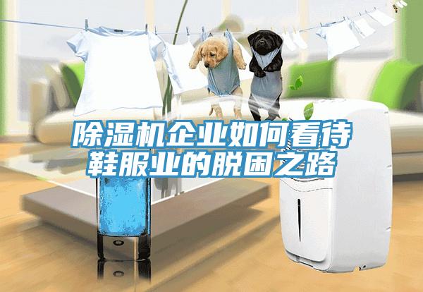 除湿机企业如何看待鞋服业的脱困之路