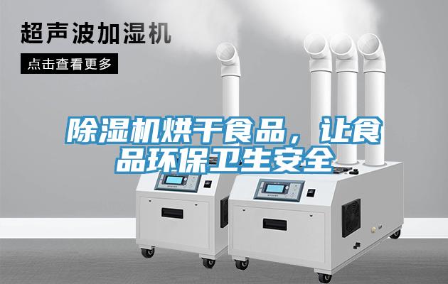除湿机烘干食品，让食品环保卫生安全