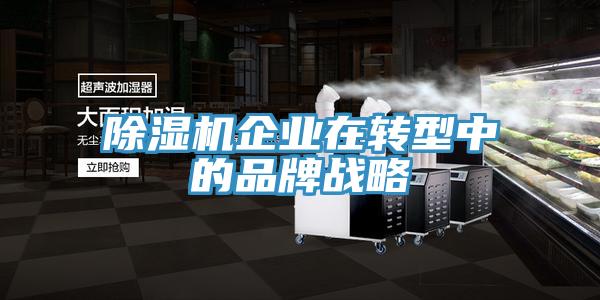 除湿机企业在转型中的品牌战略