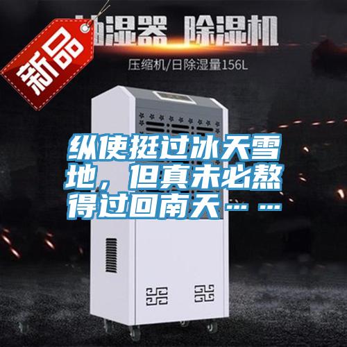 纵使挺过冰天雪地，但真未必熬得过回南天……