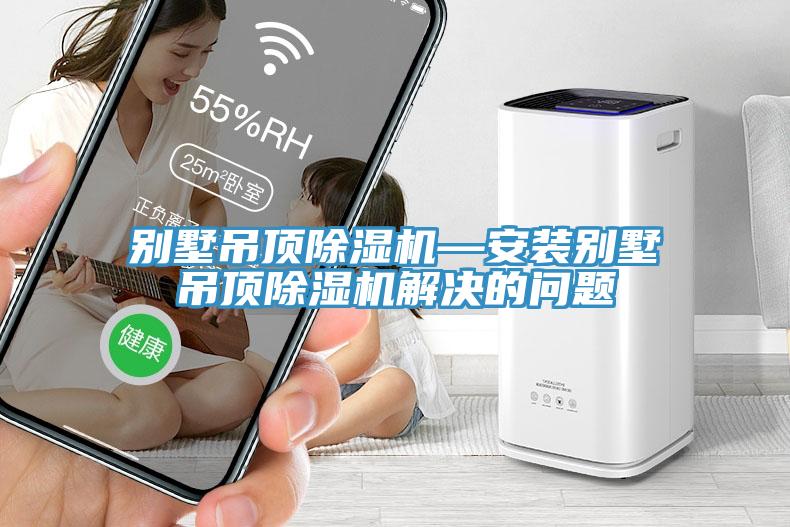 别墅吊顶除湿机—安装别墅吊顶除湿机解决的问题