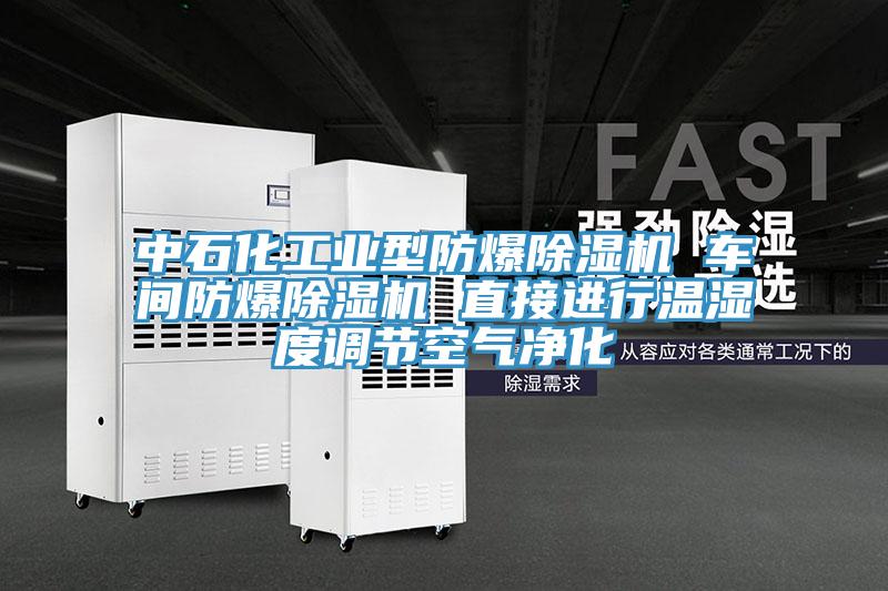 中石化工业型防爆除湿机 车间防爆除湿机 直接进行温湿度调节空气净化