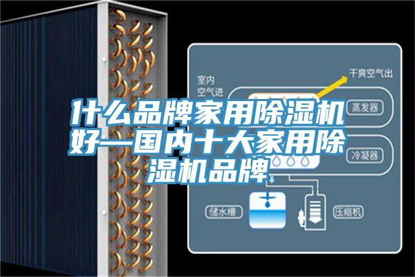什么品牌家用除湿机好—国内十大家用除湿机品牌