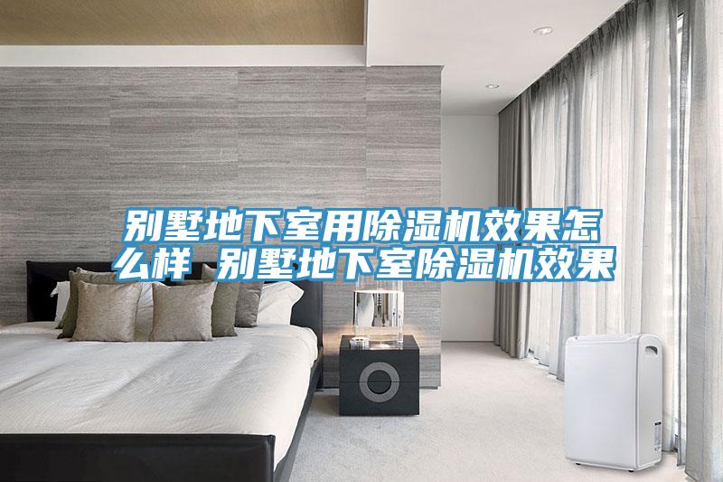 别墅地下室用除湿机效果怎么样 别墅地下室除湿机效果