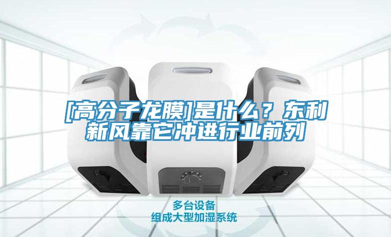 [高分子龙膜]是什么？东利新风靠它冲进行业前列