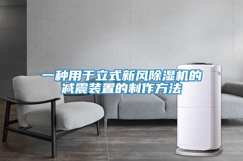 一种用于立式新风除湿机的减震装置的制作方法