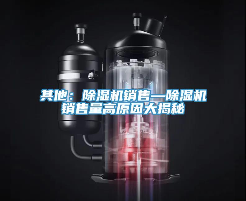 其他：除湿机销售—除湿机销售量高原因大揭秘