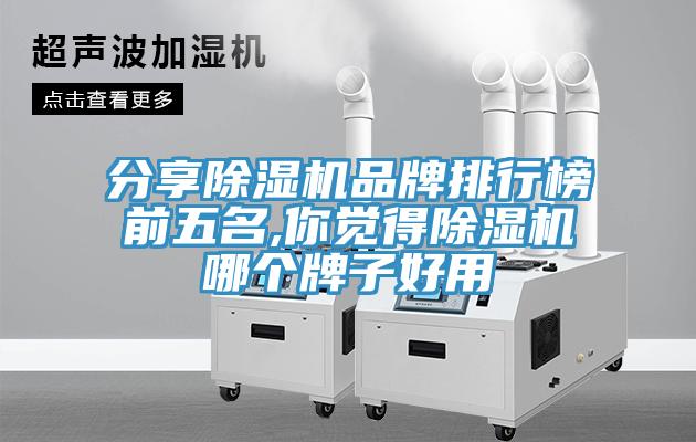分享除湿机品牌排行榜前五名,你觉得除湿机哪个牌子好用
